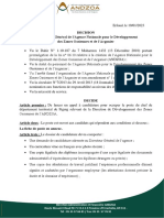 APPEL À Candidature-Chef de Département Figuig