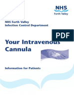 Your Intravenous Cannula