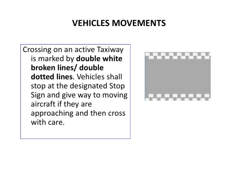 Vehicle Movement | PDF