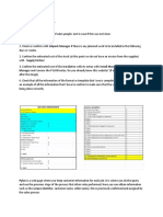 Sales Comms Analyst Process