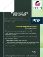 Medidas en Usg Obstetrico