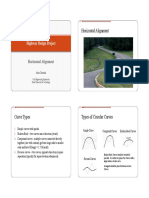 Horizontal Alignment: Highway Design Project Highway Design Project