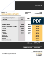 VMN Invoice - Coke