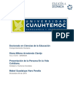 2.3 Cuadro y Análisis La Presentación de La Persona en La Vida Cotidiana - Diana Milena Arredondo Clavijo