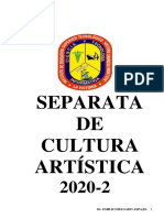 Separata de Cultura Artística (2020-II) (23 Pag)