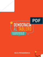 Democracia Al Tablero Guia Pedagogica VF