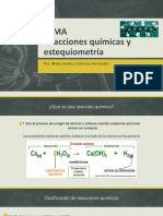 Tema 5. Reacciones Químcas y Estequiometría