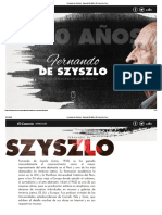 Fernando de Szyszlo - Especial 90 Años - El Comercio Peru