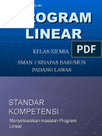 Program Linear