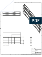 Structural diagram of a table with dimensions and part labels