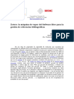 Alonso Arévalo - Unknown - Zotero la máquina de vapor del Software libre para la gestión de referencias bibliográficas