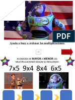 Acomodo de Multiplicaciones Segun Su Resultado... Mayor A Menor