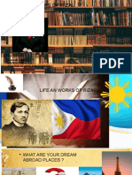 A.journey Abroad Rizal in Europe and Asia B.rizal's Romantic Relationship