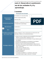 (AAB02) Cuestionario 2. Desarrolle El Cuestionario de Refuerzo en Línea de Las Unidades 8 y 9 y Retroalimente Su Aprendizaje