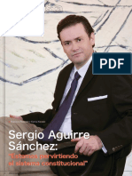Sergio Aguirre Sánchez Estamos Pervirtiendo El Sistema Constitucional