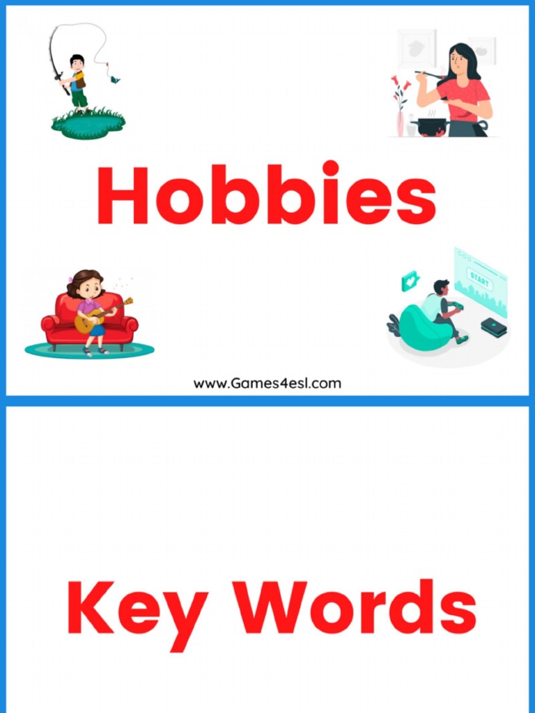 Hobbies | PDF | Language Arts & Discipline | Self-Improvement