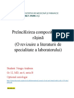 Preîncălzirea Compozitelor de Rășină