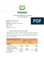 Estudio Financiero Proyecto