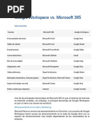 Comparativa Licencias Office 365 | PDF | Microsoft Office | Oficina 365