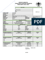 Formulir Biodata DKR 1 Kartini