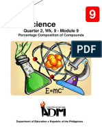 Science9 Q2 Mod9 Percentage Composition of A Compound v4