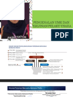 Materi 8, Pengenalan UMK Dan Perijinan Pelaku Usaha