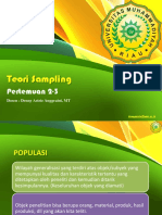 6c9e9 Lecture 2 3 - Teori Sampling