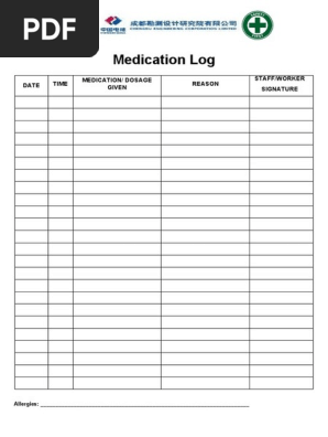 Medication Log