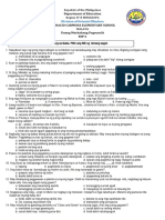 Periodical Test ESP 6 - Quarter 1