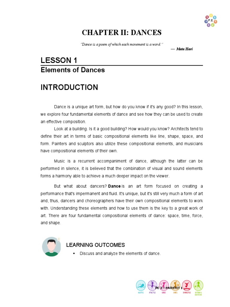 Chapter 2 | PDF | Dances | Rhythm