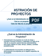 P1 Administración de Proyectos