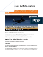 Guide To Airplane Lights