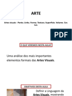 Artes visuais: Ponto, linha, forma e os elementos da linguagem visual