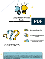 Computation of Gross Profit