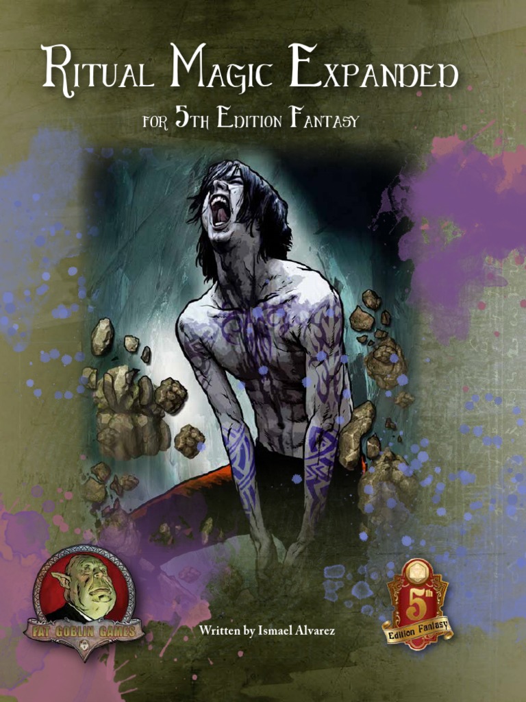 Ritual Magic Expanded For 5th Edition Fantasy | PDF