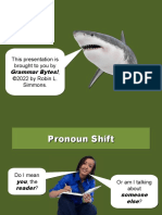 Pronoun Shift