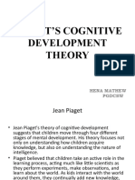 Piaget Cognitive