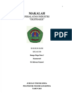 PDF Makalah Peralatan Industri Ekstraksi - Compress