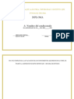 Diploma Editable 1