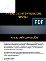 Areas de Intervencion Social