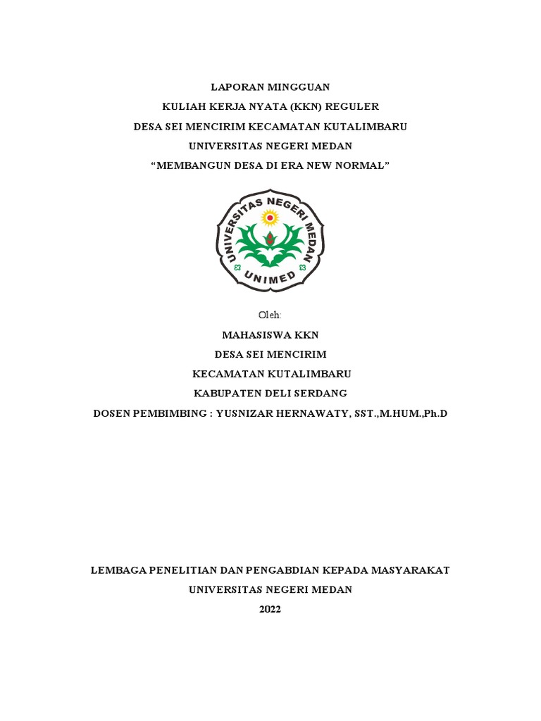 Laporan Mingguan 1 Pdf