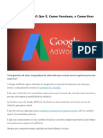 Google AdWords O Que É Como Funciona e Como Usar o Google Ads