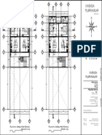 Vivienda Plurifamilar: Planta Arquitectónica Planta Arquitectónica