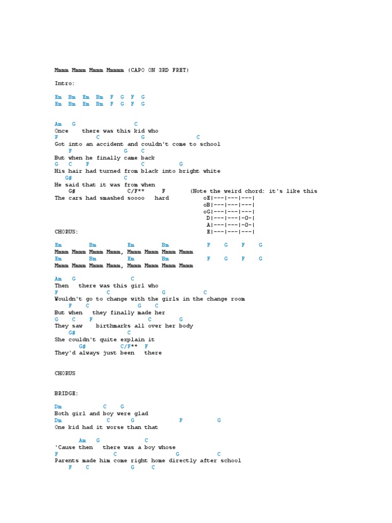 MMMM MMMM MMMM MmmmmCrash Test Dummies PDF