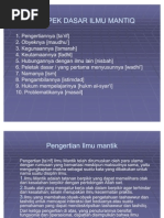 Download 10 Aspek Dasar Ilmu Manthiq by Dedi Susanto SN62132207 doc pdf