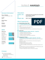 Susilo Hardjo: Education