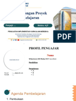 Pengembangan Proyek Pembelajaran