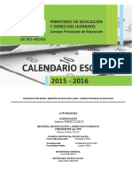 Calendario Escolar 2015-2016