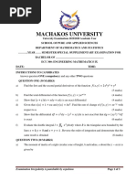 Ecu 300 Engineering Mathematics Ix Exam@mksu