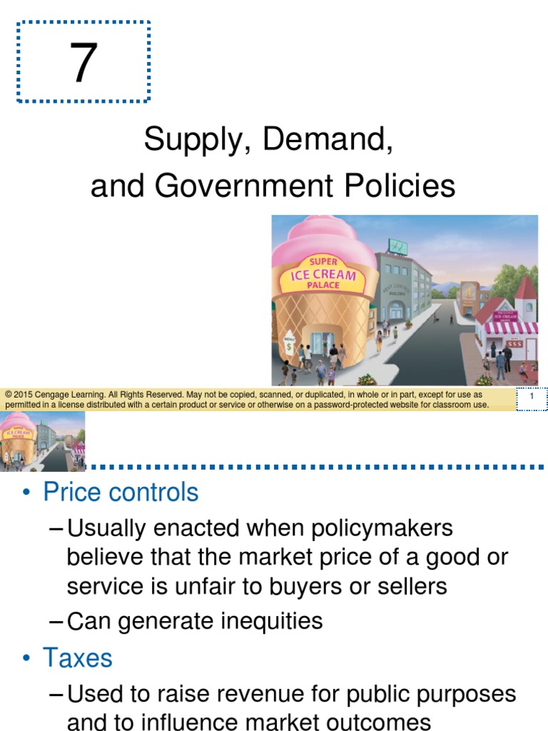 Session 7 - Chp7 Supply, Demand, and Government Policies | PDF